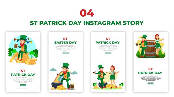 St Patrick Day Instagram Story