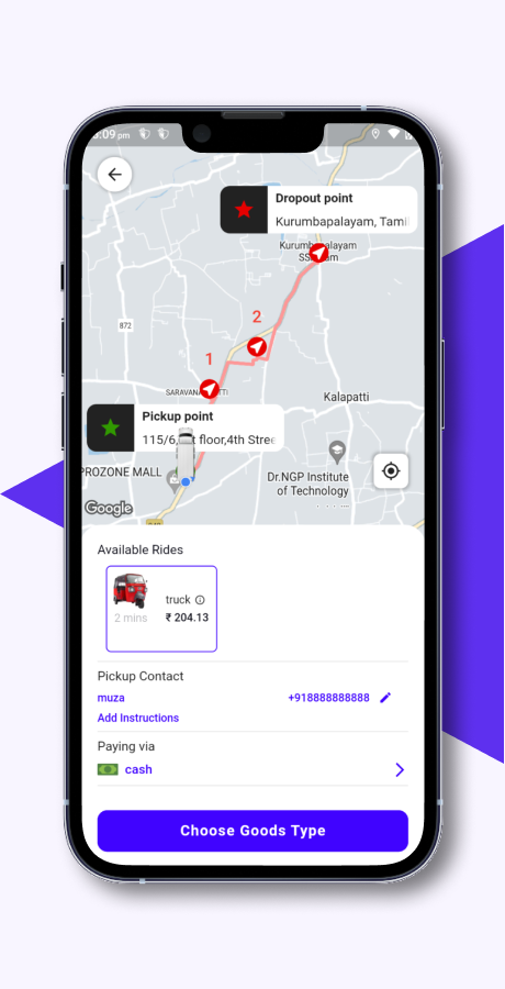 Tagxi Super - Taxi + Goods Delivery Complete Solution by DilipMobility