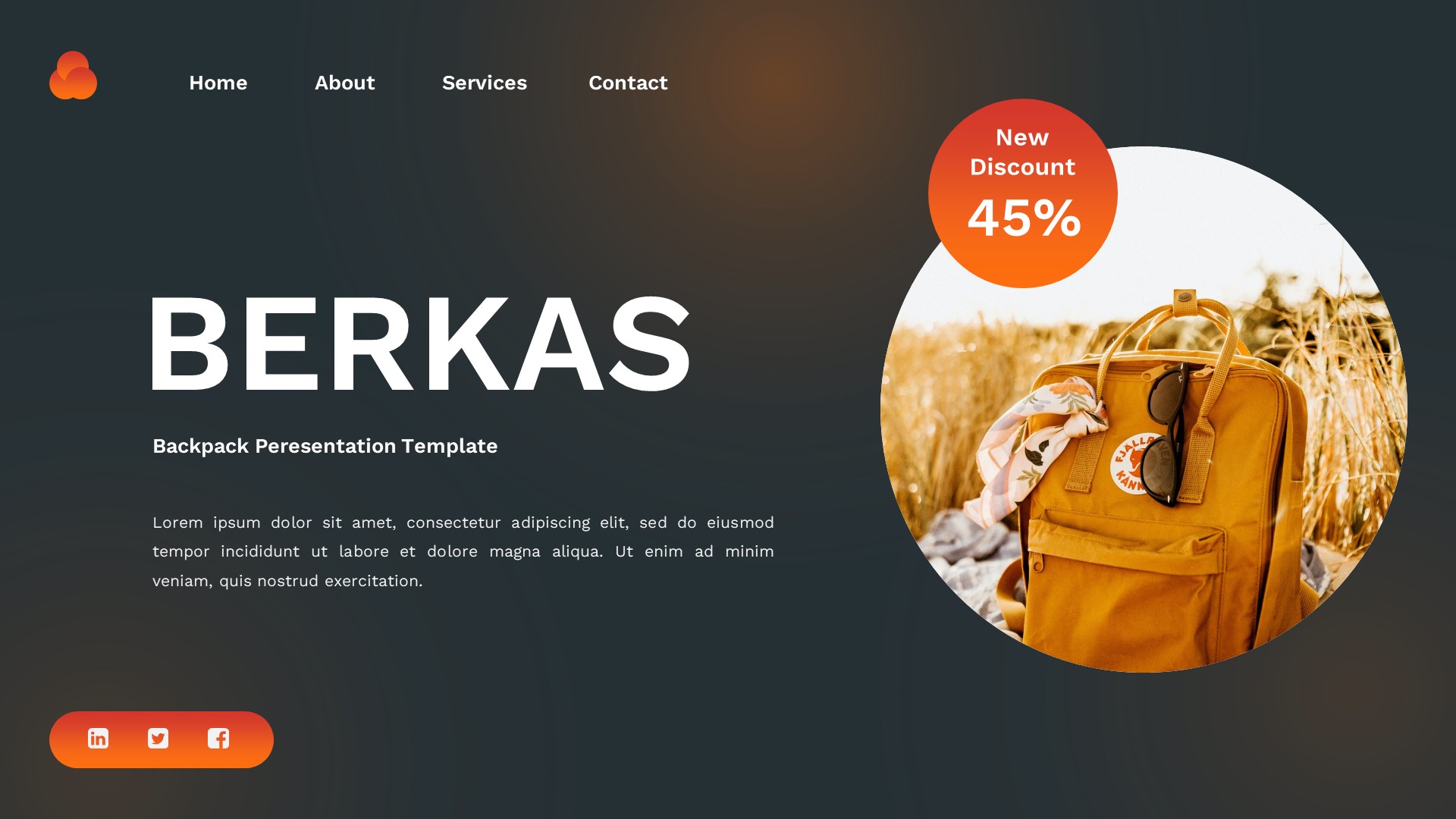 Berkas - Backpack Powerpoint Template, Presentation Templates ...