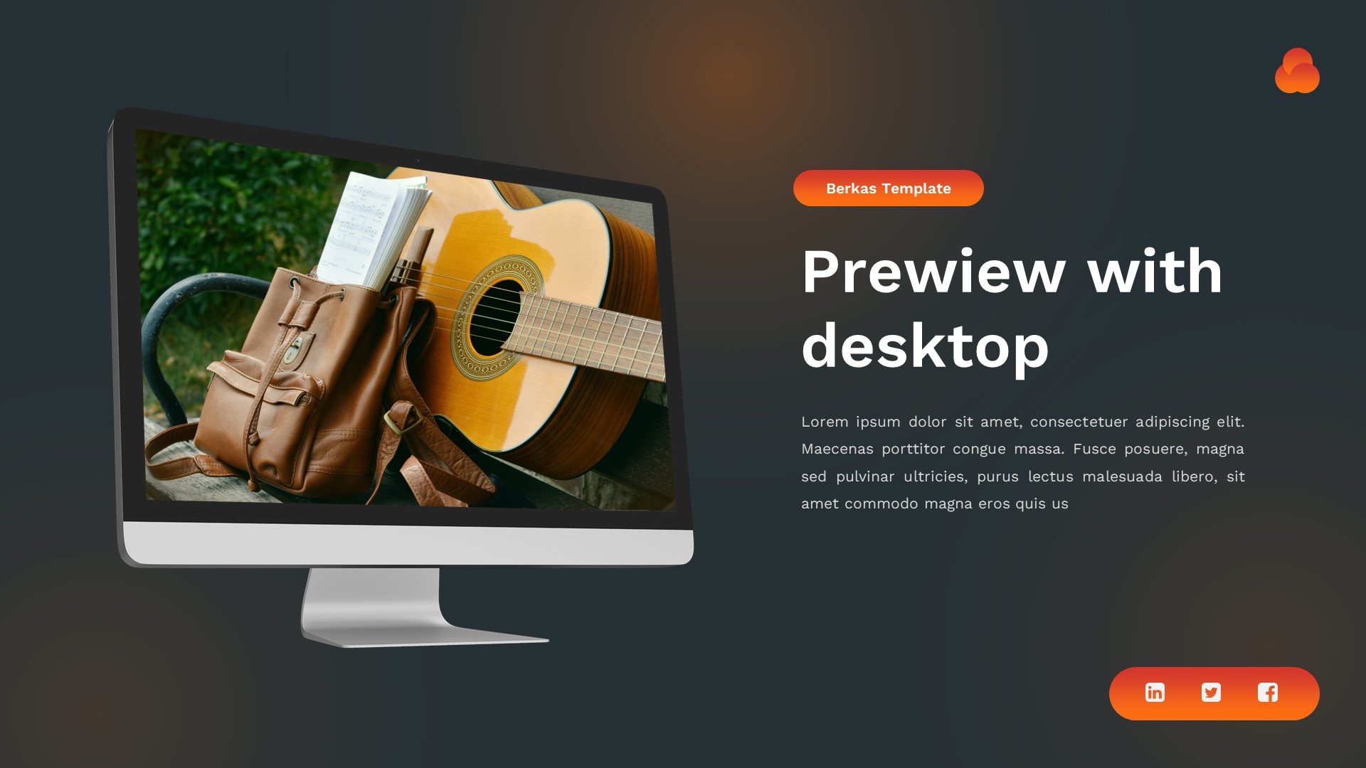Berkas - Backpack Powerpoint Template, Presentation Templates ...