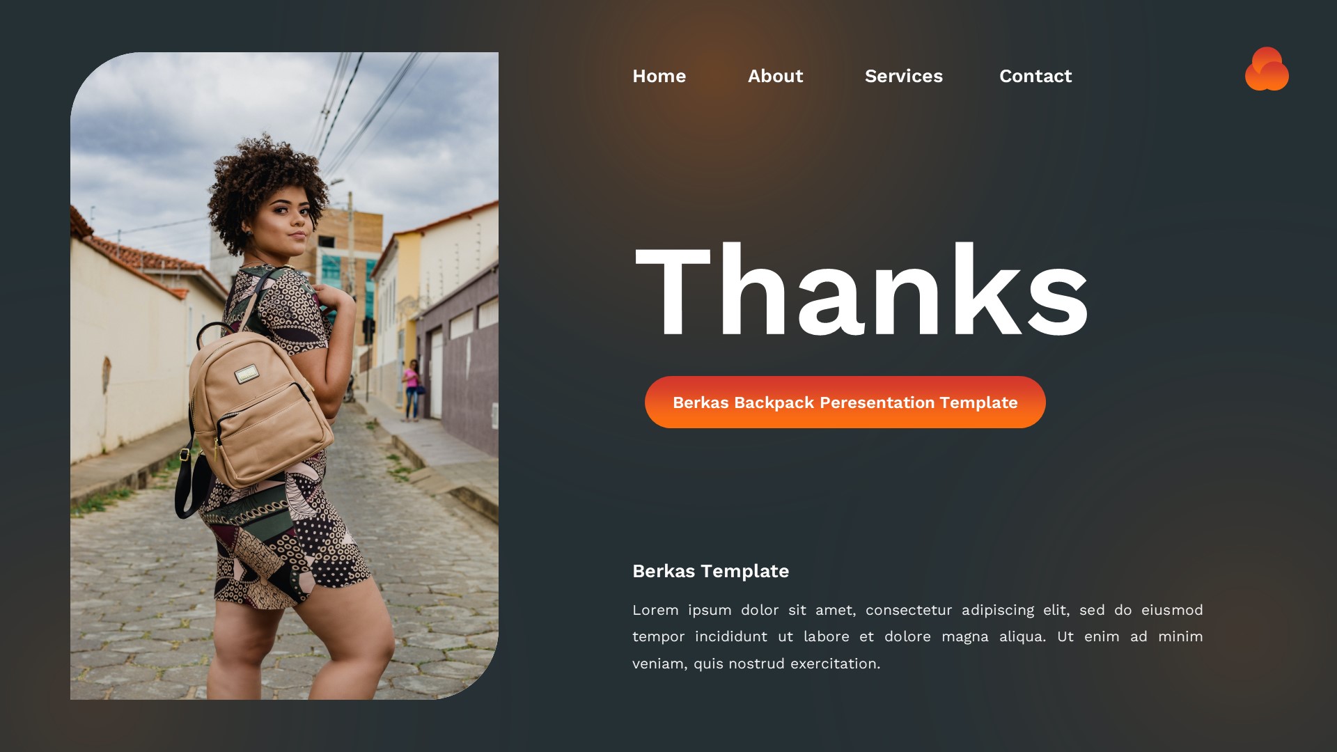 Berkas - Backpack Powerpoint Template, Presentation Templates ...