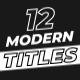 Modern Titles | FCPX - VideoHive Item for Sale