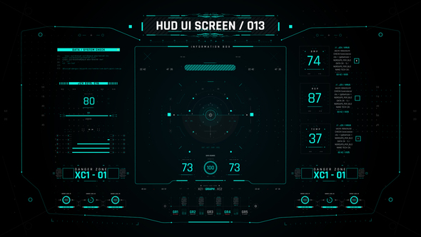 HUD Screen Interface 2