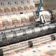 Printing money euro bills on a print machine in typography. - PhotoDune Item for Sale