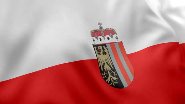 Upper Austria Flag alt