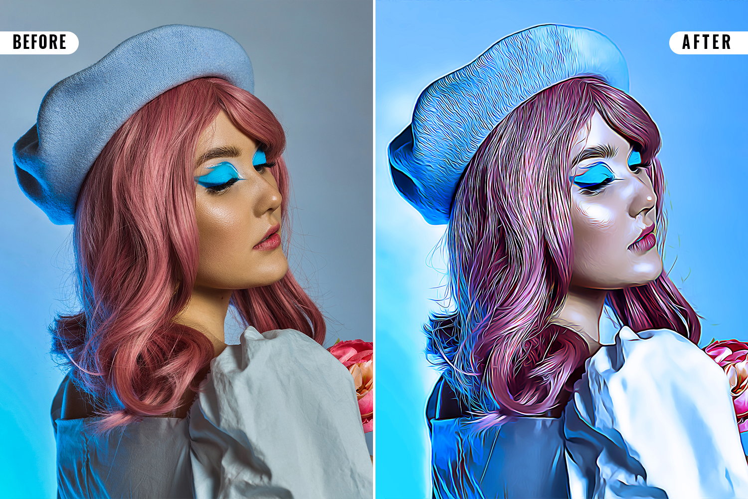 Oil Painting Photo Effect, Addons GraphicRiver