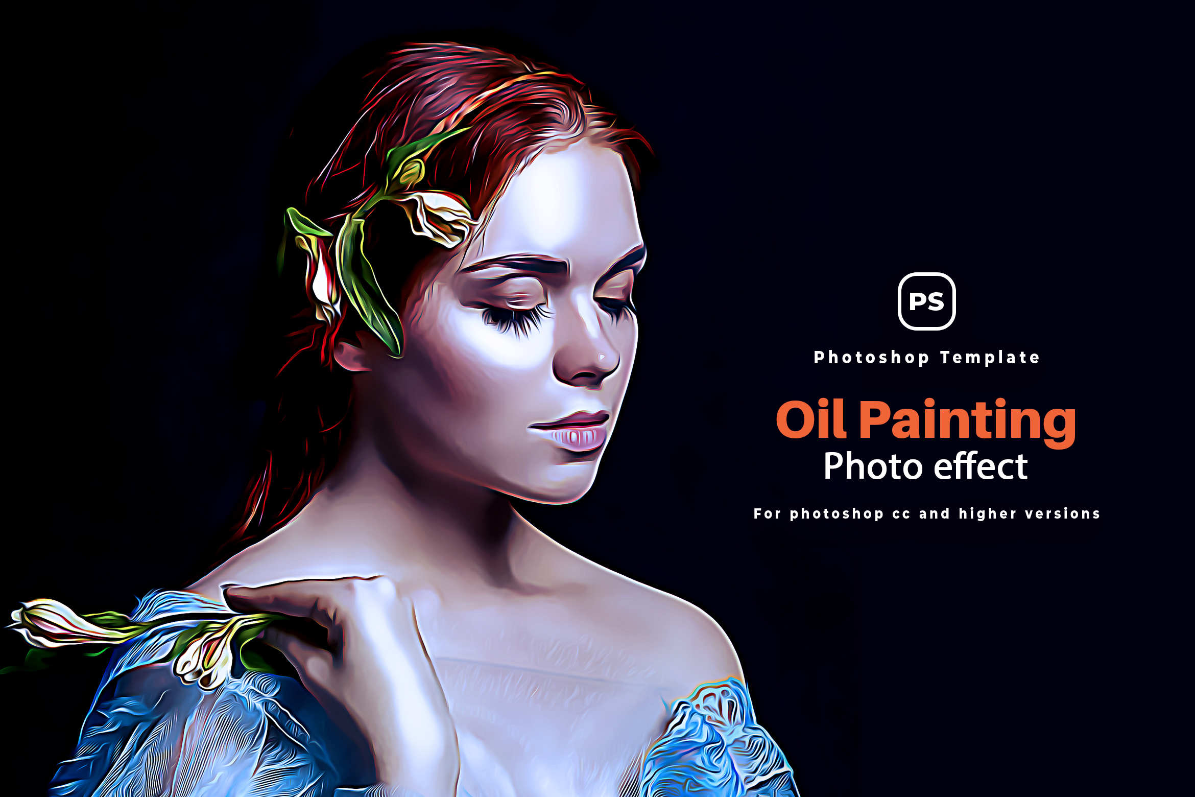Oil Painting Photo Effect, Addons GraphicRiver