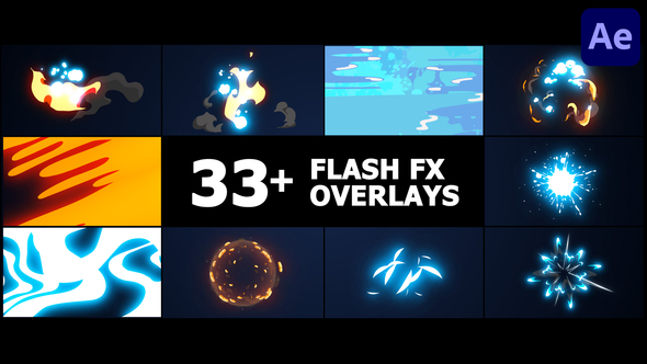 Flash FX Overlay Pack | After Effects