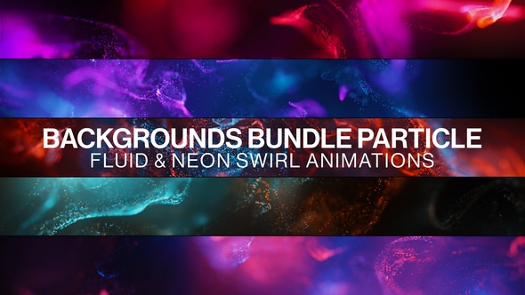 Vivid Swirling Particles Pack, Motion Graphics | VideoHive