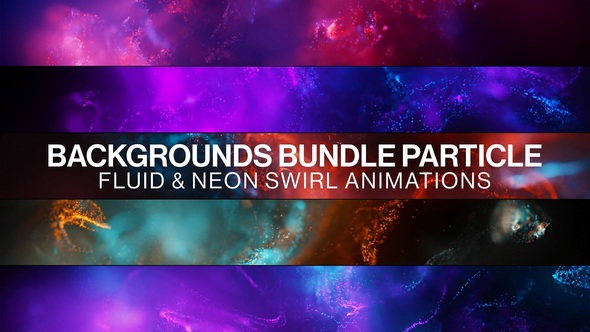Vivid Swirling Particles Pack, Motion Graphics | VideoHive