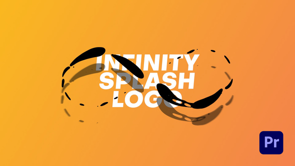 Infinity Liquid Splash Logo Reveal