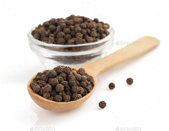 pepper spice isolated on white - Stock Photo - Images