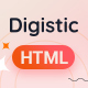 Digistic - NFT Marketplace Landing Page Html Template