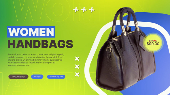 Colorful Product Promo Product Promo template preview