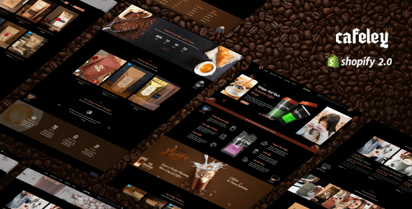 Cafeley – Coffee Shop Responsive Shopify Theme