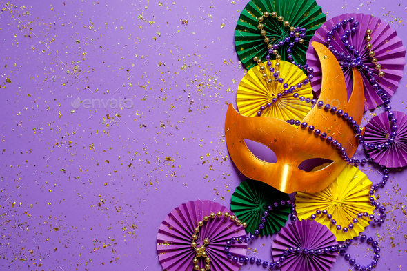 Mardi gras.Holidays mardi gras masquarade, venetian mask fan over ...