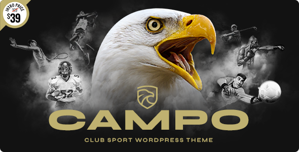 Campo – Sport Club and Team WordPress Theme
