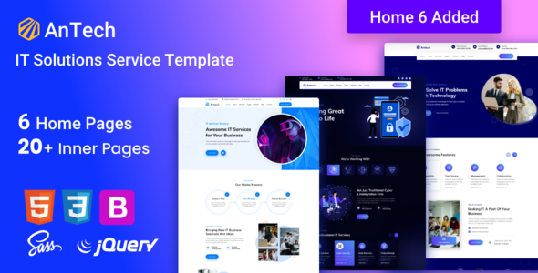 Antech – Bootstrap 5 IT Services & IT Solutions HTML Template