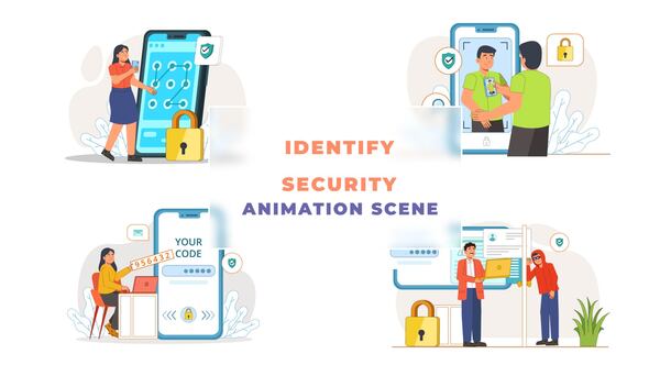 Identify Security Animation Scene