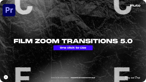 Zoom Transitions 5.0 - For Premiere Pro