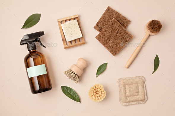 Home cleaning non toxic, natural products. Zero waste, sustainable lifestyle