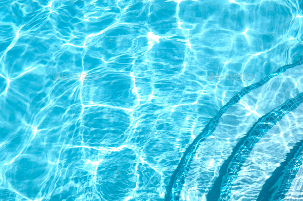 crystal clear pool Stock Photo by alfotomp | PhotoDune