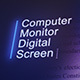 Computer Monitor Digital Screen - VideoHive Item for Sale