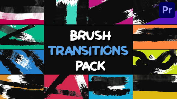 Brush Transition Pack for Premiere Pro