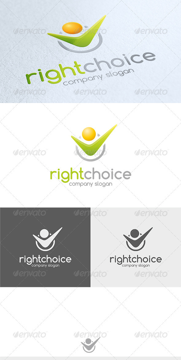 Right Choice Logo - Symbols Logo Templates