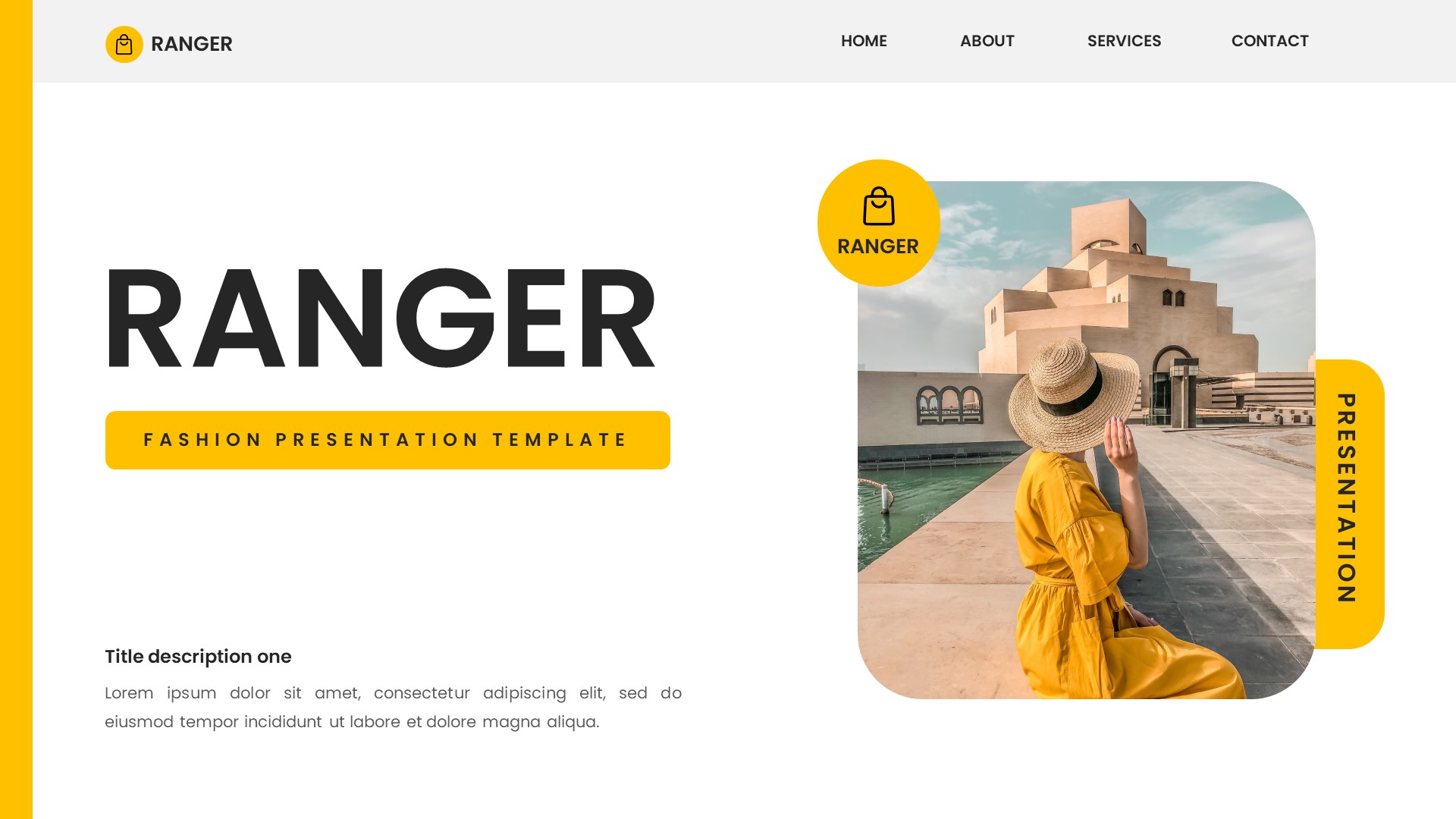 Ranger - Fashion Powerpoint Template, Presentation Templates | GraphicRiver