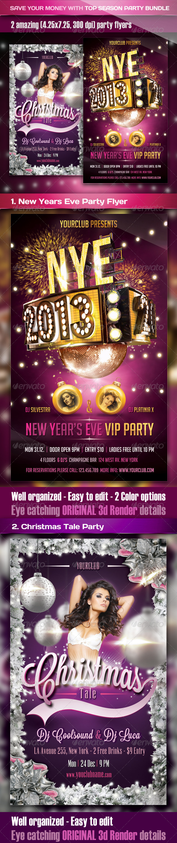 Top Season Party Bundle - Clubs & Parties Events