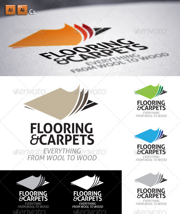 Flooring&Carpets - Objects Logo Templates