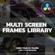 Multi Screen Frames Pack for DaVinci Resolve - VideoHive Item for Sale