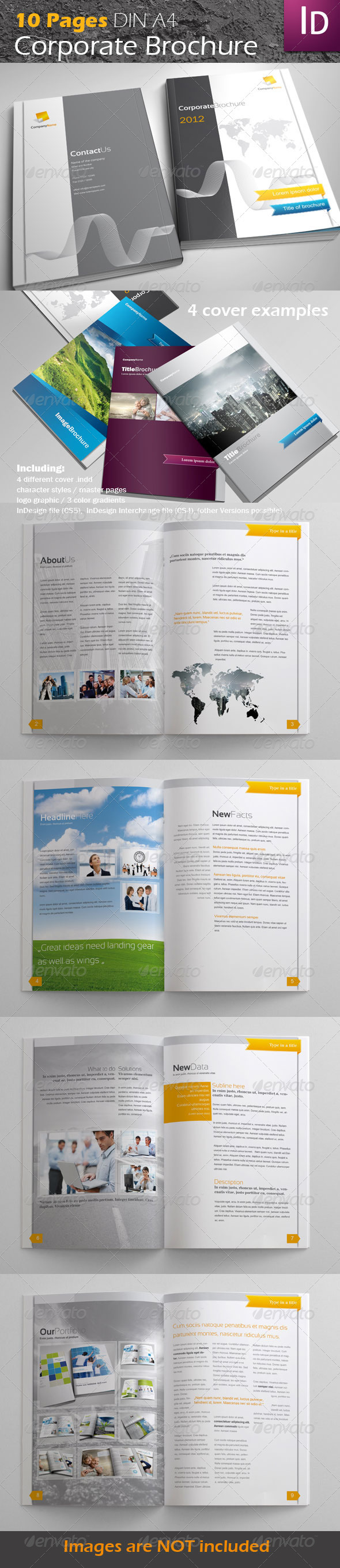 Corporate Brochure Template - Corporate Brochures