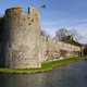 Defensive walls of the Bishops Palace - City of Wells - England - PhotoDune Item for Sale