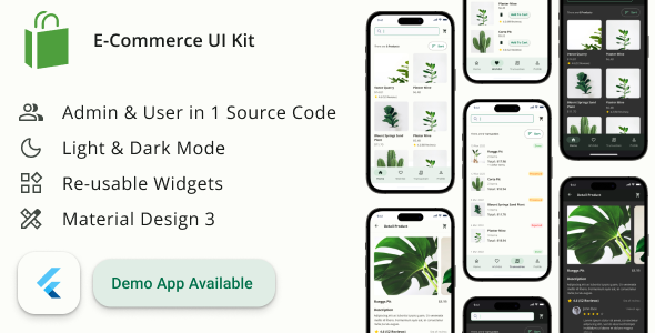 E-Commerce UI Kit - Flutter