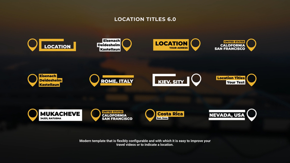 Location Titles 6.0 | FCPX