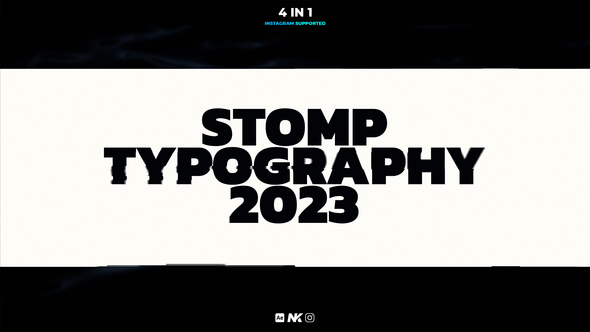 2023 Stomp Typography