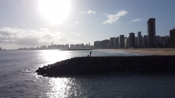 Praia do Meireles em Fortaleza alt