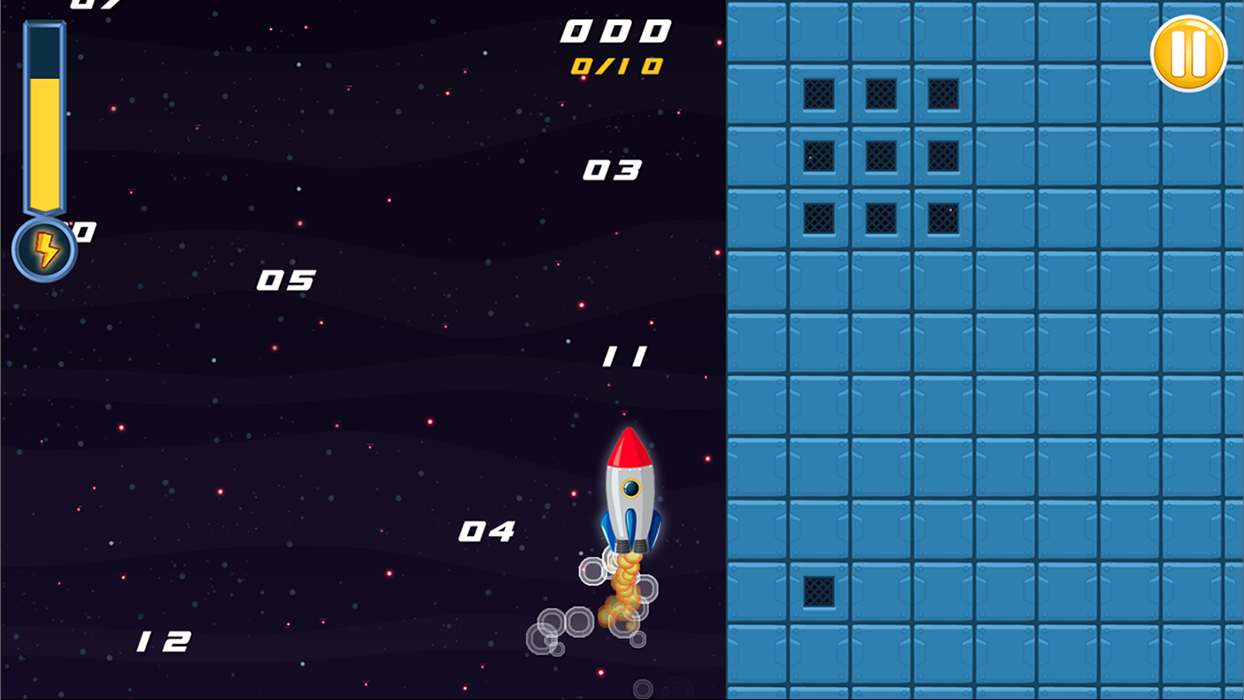 Rocket Balance Even Odd HTML5 Game - With Construct 3 File by jmneto