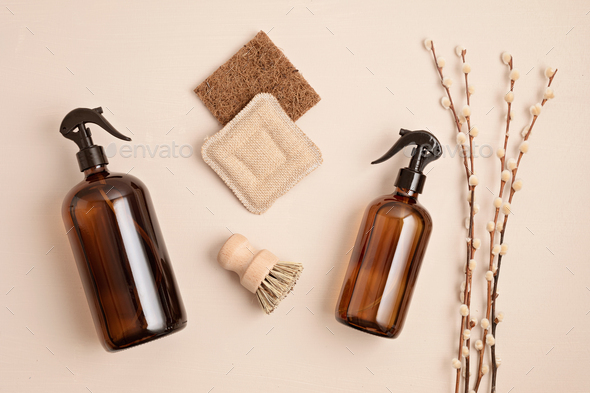 Home cleaning non toxic, natural products. Zero waste, sustainable lifestyle