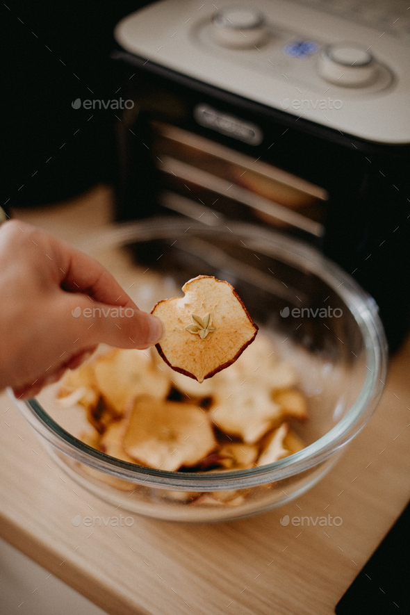 apple chips - Stock Photo - Images