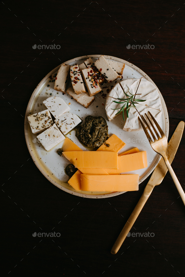 Cheese platter - Stock Photo - Images