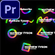 Glowing Lines Lower Thirds - VideoHive Item for Sale