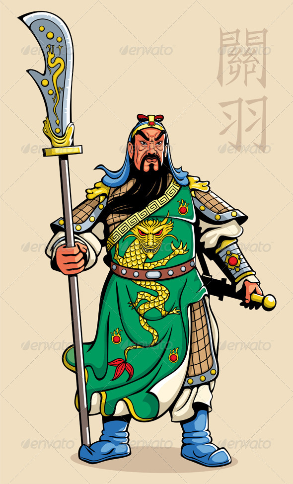 Chinese Warrior - People Characters