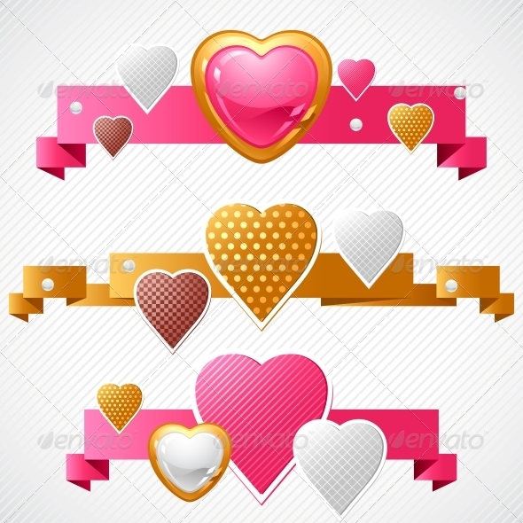 Valentine's Day Vector Background - Valentines Seasons/Holidays