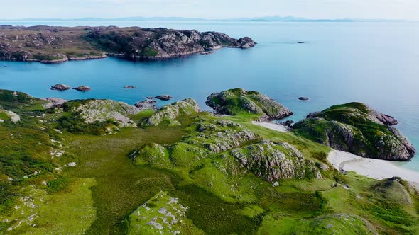 Moors Reaching The Sea on The Isle of Mull alt