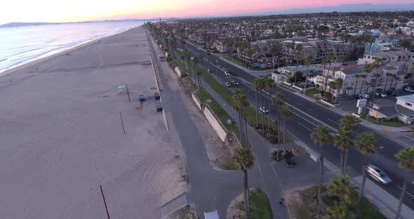 Panning Along The Coast