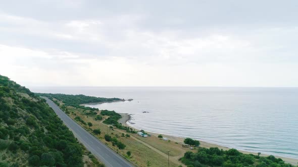 Beach and Coast in Greece alt