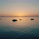 Silhouette of the Promontory of Tropea at Sunset in Summer - VideoHive Item for Sale